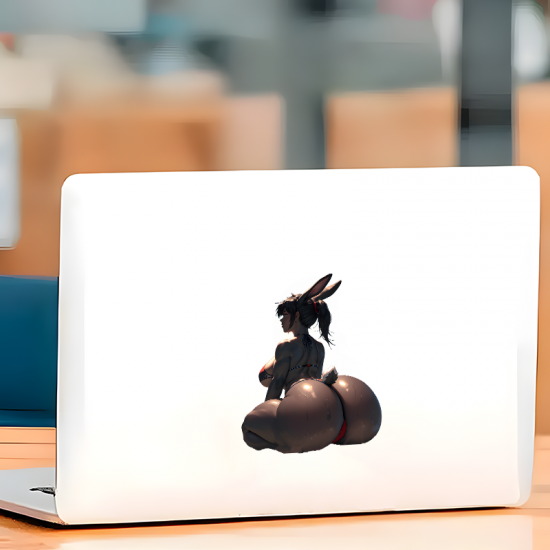 Bunny Girl and Purple Car Decal, make your belongings stand out with this unique vinyl sticker. Vinyl car decals suitable for cars, motorcycles, laptops, computers, backpacks, water bottles, and more.