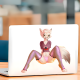 Sexy Fox Furry on Car Decal Sticker, make your belongings stand out with this unique vinyl sticker. Vinyl car decals suitable for cars, motorcycles, laptops, computers, backpacks, water bottles, and more.