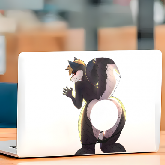 Furry with Lambo Sticker, suitable for smooth surfaces like glass, mirrors, windows, and tiles. Vinyl car decals suitable for cars, motorcycles, laptops, computers, backpacks, water bottles, and more.