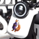 Anthro Fox Mage Sticker/Decal, suitable for fixing up old furniture or adding flair to new items. Vinyl car decals suitable for cars, motorcycles, laptops, computers, backpacks, water bottles, and more.
