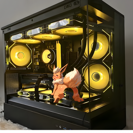 Anime Eevee Laptop Sticker Decal, great for musical instruments like guitar cases, drums, and pianos. Vinyl car decals suitable for cars, motorcycles, laptops, computers, backpacks, water bottles, and more.