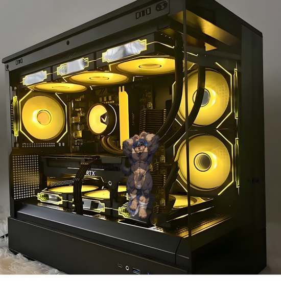 Handcuffed Furry Cop Sticker with Lamborghini Background, waterproof vinyl decal for cars, motorcycles, bicycles, and helmets. Vinyl car decals suitable for cars, motorcycles, laptops, computers, backpacks, water bottles, and more.