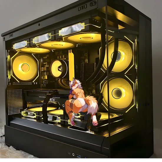 Sexy Furry Fox Girl with Sports Car Sticker, cool decal for skateboards, snowboards, surfboards, and longboards. Vinyl car decals suitable for cars, motorcycles, laptops, computers, backpacks, water bottles, and more.