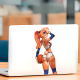 Lola Bunny Basketball Vinyl Decal Sticker, great for DIY projects, greeting cards, and holiday decorations. Vinyl car decals suitable for cars, motorcycles, laptops, computers, backpacks, water bottles, and more.
