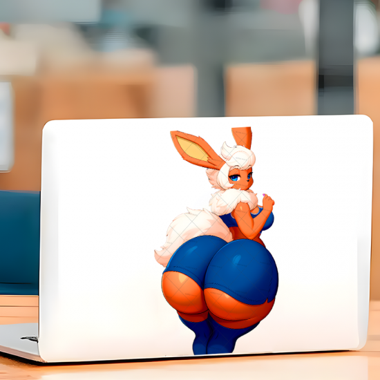 Lopunny Girl and Lamborghini Sticker, high-quality vinyl for personalized decoration of laptops and water bottles. Vinyl car decals suitable for cars, motorcycles, laptops, computers, backpacks, water bottles, and more.