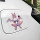 Wine Drinking Succubus Sticker, stylish addition to your iPad, Kindle, e-reader, and tablet cases. Vinyl car decals suitable for cars, motorcycles, laptops, computers, backpacks, water bottles, and more.