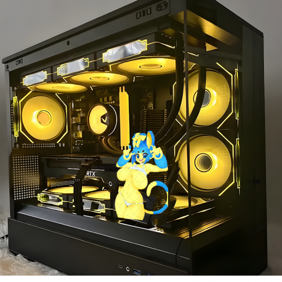 Anime Cat Girl Sticker/Decal, durable and weather-resistant, perfect for outdoor gear and vehicles. Vinyl car decals suitable for cars, motorcycles, laptops, computers, backpacks, water bottles, and more.