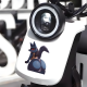 Lucario Booty Car Decal, great for decorating notebooks, journals, scrapbooks, and gift packages. Vinyl car decals suitable for cars, motorcycles, laptops, computers, backpacks, water bottles, and more.