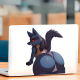 Lucario Booty Car Decal, great for decorating notebooks, journals, scrapbooks, and gift packages. Vinyl car decals suitable for cars, motorcycles, laptops, computers, backpacks, water bottles, and more.
