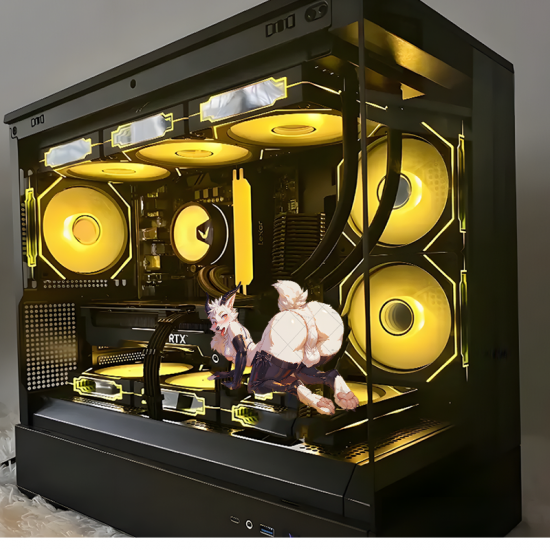 Horned Wolf Car Sticker VIP-200, cute design suitable for party favors, goodie bags, and rewards. Vinyl car decals suitable for cars, motorcycles, laptops, computers, backpacks, water bottles, and more.