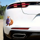 Anthro Fox Mage with Purple Car Sticker, the perfect finishing touch for your scrapbooking masterpiece. Vinyl car decals suitable for cars, motorcycles, laptops, computers, backpacks, water bottles, and more.