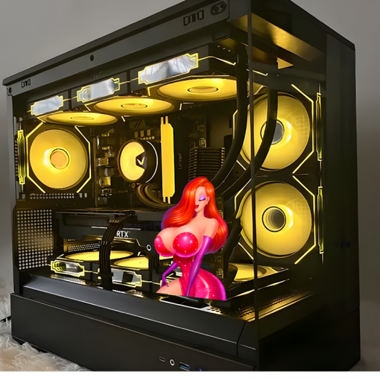 Jessica Rabbit Car Decal Sticker, strong adhesive suitable for travel suitcases and cargo boxes. Vinyl car decals suitable for cars, motorcycles, laptops, computers, backpacks, water bottles, and more.