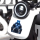 Blue Bear Bodyguard Sticker/Decal, excellent for decorating bedroom doors, lockers, and furniture. Vinyl car decals suitable for cars, motorcycles, laptops, computers, backpacks, water bottles, and more.