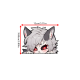 Anime Wolf Girl Peeking Car Decal Sticker, water-resistant sticker suitable for mugs, cups, and tumblers. Vinyl car decals suitable for cars, motorcycles, laptops, computers, backpacks, water bottles, and more.