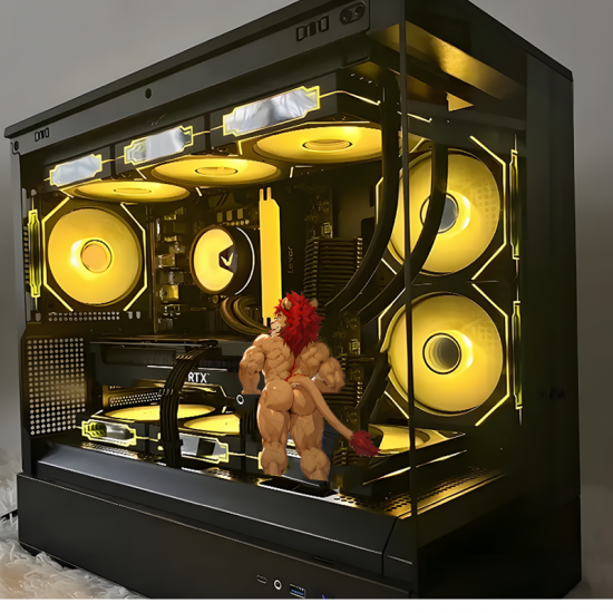 Muscular Lion Anthro with Sports Car Sticker, water-proof and sun-proof, great for car windows and bumpers. Vinyl car decals suitable for cars, motorcycles, laptops, computers, backpacks, water bottles, and more.