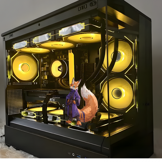 Anthro Fox in Robe Car Decal, excellent for decorating bedroom doors, lockers, and furniture. Vinyl car decals suitable for cars, motorcycles, laptops, computers, backpacks, water bottles, and more.