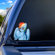 Rainbow Dash My Little Pony Sticker Decal, ideal for water bottles, hydro flasks, phones, tablets, and car bumpers. Vinyl car decals suitable for cars, motorcycles, laptops, computers, backpacks, water bottles, and more.