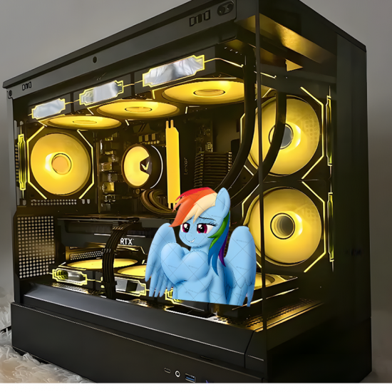 Rainbow Dash My Little Pony Sticker Decal, ideal for water bottles, hydro flasks, phones, tablets, and car bumpers. Vinyl car decals suitable for cars, motorcycles, laptops, computers, backpacks, water bottles, and more.