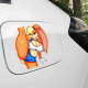Buff Lola Bunny Sticker/Decal, cool decal for skateboards, snowboards, surfboards, and longboards. Vinyl car decals suitable for cars, motorcycles, laptops, computers, backpacks, water bottles, and more.