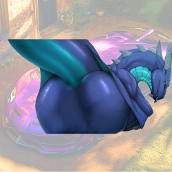 Blue Dragon Sticker / Decal, perfect gift for kids and teens to decorate their school supplies. Vinyl car decals suitable for cars, motorcycles, laptops, computers, backpacks, water bottles, and more.