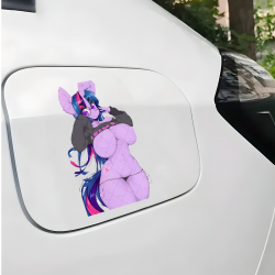 Twilight Sparkle Anthro Car Decal/Sticker, stylish addition to your iPad, Kindle, e-reader, and tablet cases. Vinyl car decals suitable for cars, motorcycles, laptops, computers, backpacks, water bottles, and more.