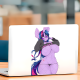 Twilight Sparkle Anthro Car Decal/Sticker, stylish addition to your iPad, Kindle, e-reader, and tablet cases. Vinyl car decals suitable for cars, motorcycles, laptops, computers, backpacks, water bottles, and more.