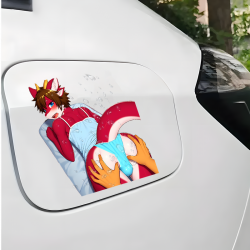 VIP-263 Sticker, cute design suitable for party favors, goodie bags, and rewards. Vinyl car decals suitable for cars, motorcycles, laptops, computers, backpacks, water bottles, and more.