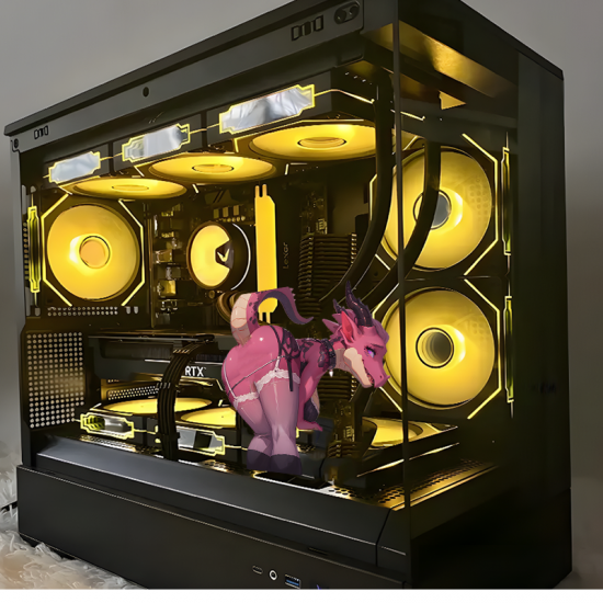 Pink Dragon Girl Sticker, make your belongings stand out with this unique vinyl sticker. Vinyl car decals suitable for cars, motorcycles, laptops, computers, backpacks, water bottles, and more.