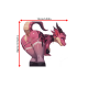 Pink Dragon Girl Sticker, make your belongings stand out with this unique vinyl sticker. Vinyl car decals suitable for cars, motorcycles, laptops, computers, backpacks, water bottles, and more.