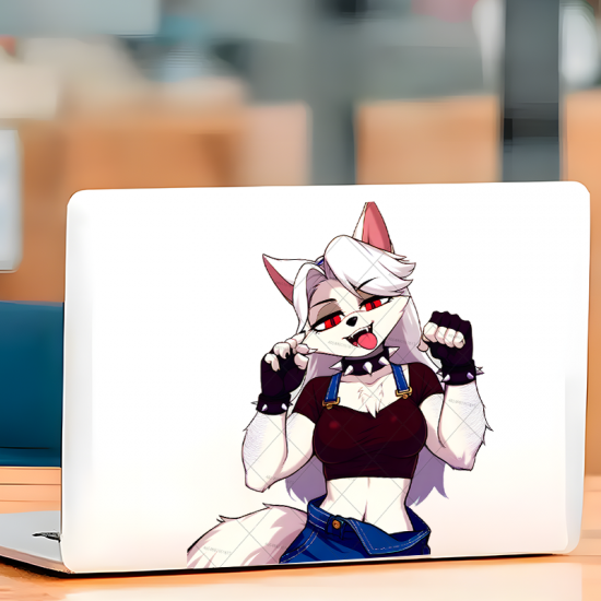 Loona Helluva Boss Car Sticker - VIP-300, suitable for skateboard decks, rollerblades, and scooters. Vinyl car decals suitable for cars, motorcycles, laptops, computers, backpacks, water bottles, and more.