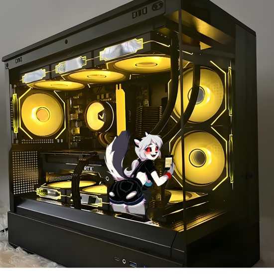 Loona Helluva Boss Car Decal Sticker, suitable for fixing up old furniture or adding flair to new items. Vinyl car decals suitable for cars, motorcycles, laptops, computers, backpacks, water bottles, and more.