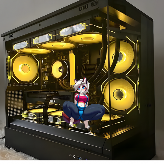 Furry Girl with Car Sticker/Decal, fun addition to your scrapbook, photo album, or handmade cards. Vinyl car decals suitable for cars, motorcycles, laptops, computers, backpacks, water bottles, and more.