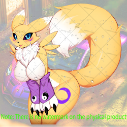 Renamon Inspired Anime Girl Car Decal Sticker, adds style to your daily planner, notebook, and office supplies. Vinyl car decals suitable for cars, motorcycles, laptops, computers, backpacks, water bottles, and more.
