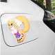 Renamon Inspired Anime Girl Car Decal Sticker, adds style to your daily planner, notebook, and office supplies. Vinyl car decals suitable for cars, motorcycles, laptops, computers, backpacks, water bottles, and more.
