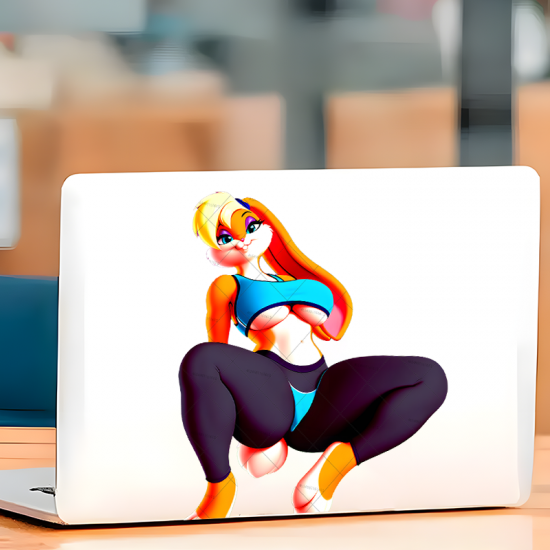 Lola Bunny Sexy Car Sticker Decal, aesthetic stickers for planners, diaries, calendars, and stationery. Vinyl car decals suitable for cars, motorcycles, laptops, computers, backpacks, water bottles, and more.