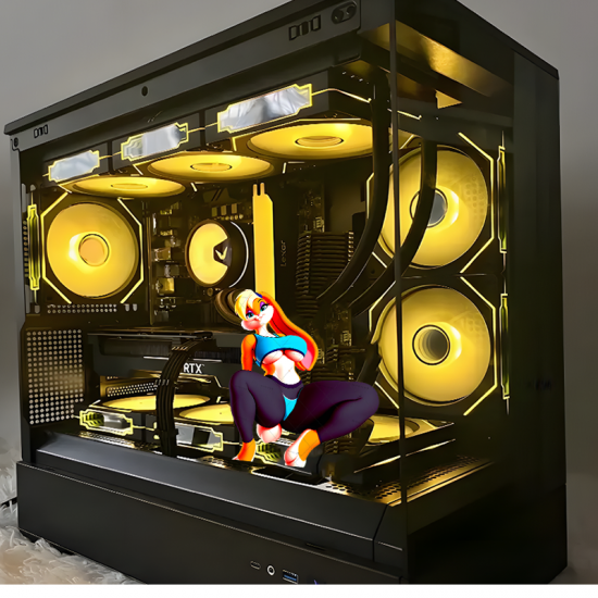 Lola Bunny Sexy Car Sticker Decal, aesthetic stickers for planners, diaries, calendars, and stationery. Vinyl car decals suitable for cars, motorcycles, laptops, computers, backpacks, water bottles, and more.