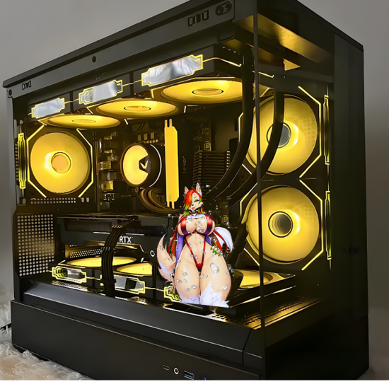 Sexy Furry Fox Car Sticker Decal - VIP-318, a fun way to personalize your lunch box, cooler, or thermos. Vinyl car decals suitable for cars, motorcycles, laptops, computers, backpacks, water bottles, and more.