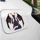 Bat Girl Anime Sticker Decal, cute design suitable for party favors, goodie bags, and rewards. Vinyl car decals suitable for cars, motorcycles, laptops, computers, backpacks, water bottles, and more.