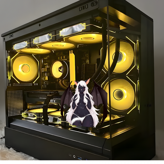 Bat Girl Anime Sticker Decal, cute design suitable for party favors, goodie bags, and rewards. Vinyl car decals suitable for cars, motorcycles, laptops, computers, backpacks, water bottles, and more.