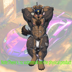 Handcuffed Wolf Cop Car Decal, ideal for personalizing your workspace, desk, monitor, and keyboard. Vinyl car decals suitable for cars, motorcycles, laptops, computers, backpacks, water bottles, and more.