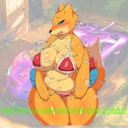 Bikini Fox Girl with Sports Car Sticker, ideal for motivational boards, vision boards, and wall art. Vinyl car decals suitable for cars, motorcycles, laptops, computers, backpacks, water bottles, and more.