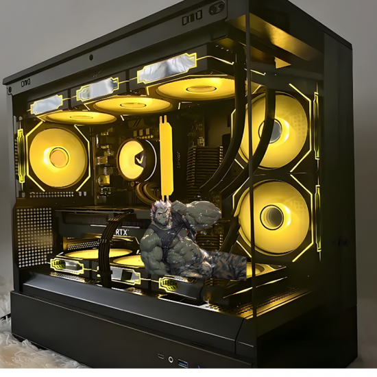 Muscular Anthro Wolf with Car Sticker, great for adding a pop of color to your fridge or freezer. Vinyl car decals suitable for cars, motorcycles, laptops, computers, backpacks, water bottles, and more.