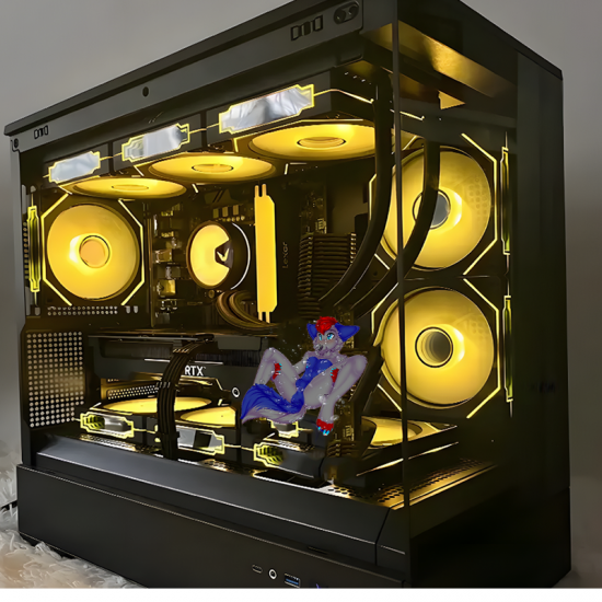 Furry Anthro Wolf with Purple Car Decal/Sticker, high-quality vinyl for personalized decoration of laptops and water bottles. Vinyl car decals suitable for cars, motorcycles, laptops, computers, backpacks, water bottles, and more.