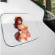 Anthro Horse Girl Bikini Car Waterproof Sticker Decal, great for DIY projects, greeting cards, and holiday decorations. Vinyl car decals suitable for cars, motorcycles, laptops, computers, backpacks, water bottles, and more.