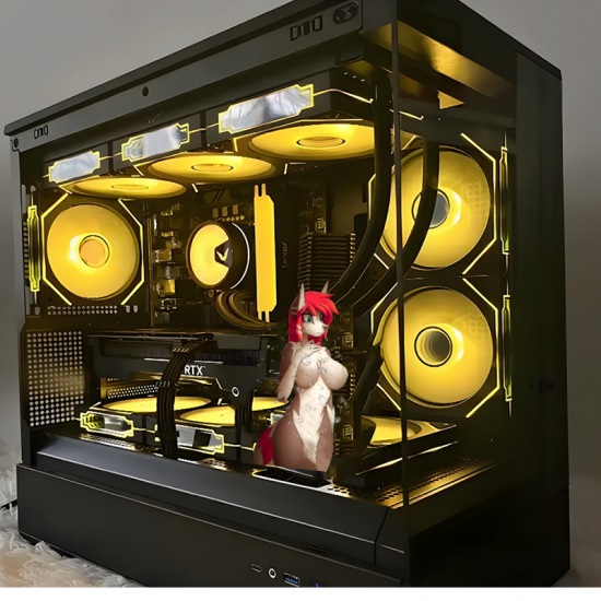 Anthro Fox Girl and Luxury Car Sticker, durable sticker for toolboxes, hard hats, and construction gear. Vinyl car decals suitable for cars, motorcycles, laptops, computers, backpacks, water bottles, and more.