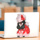Furry Anthro Lycanroc Car Decal Sticker, adds style to your daily planner, notebook, and office supplies. Vinyl car decals suitable for cars, motorcycles, laptops, computers, backpacks, water bottles, and more.