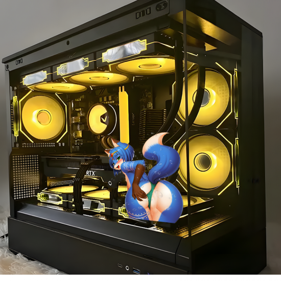 Anime Fox Girl Sticker/Decal, fun addition to your scrapbook, photo album, or handmade cards. Vinyl car decals suitable for cars, motorcycles, laptops, computers, backpacks, water bottles, and more.