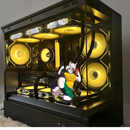 Loona Splits Selfie Sticker, ideal for personalizing your workspace, desk, monitor, and keyboard. Vinyl car decals suitable for cars, motorcycles, laptops, computers, backpacks, water bottles, and more.