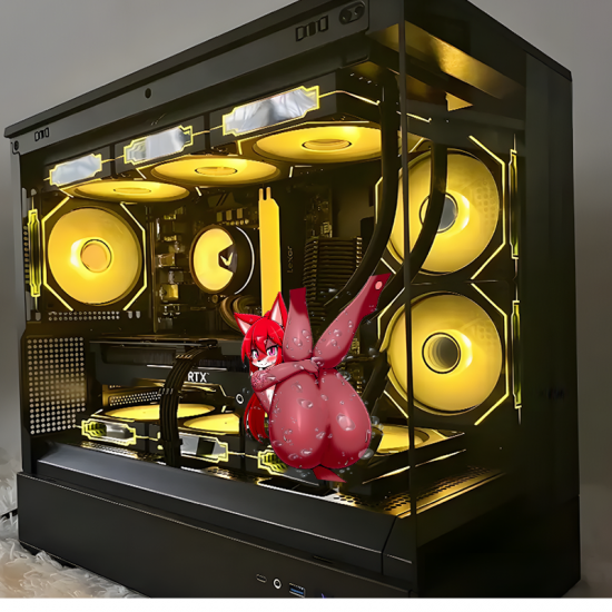 Red Fox Girl Wet Car Decal Sticker, water-resistant sticker suitable for mugs, cups, and tumblers. Vinyl car decals suitable for cars, motorcycles, laptops, computers, backpacks, water bottles, and more.