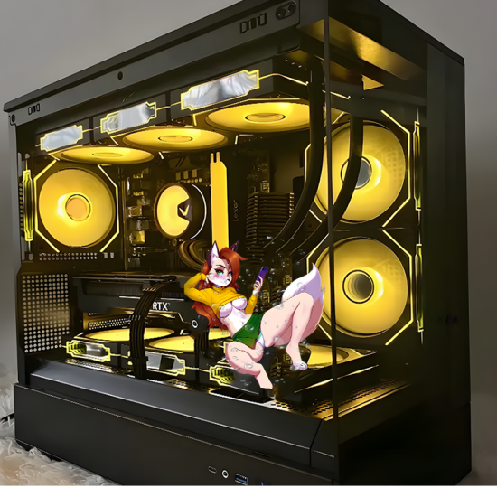 Sexy Fox Girl on Car Waterproof Sticker Decal, designed for MacBooks, iPhones, travel cases, guitars, and fridges. Vinyl car decals suitable for cars, motorcycles, laptops, computers, backpacks, water bottles, and more.